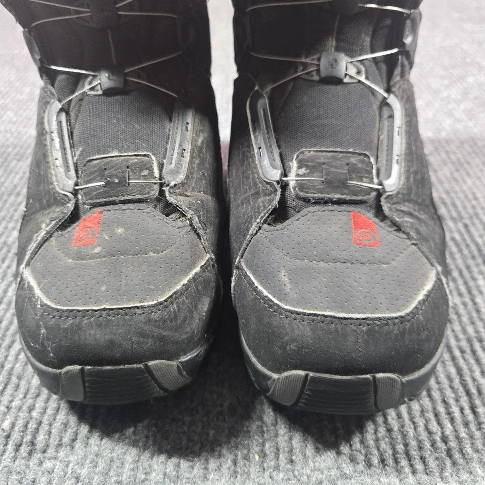 Salomon Savage Snowboard Boots Mens‎ 27.0 US 9 Black Rubber Sole Freestyle